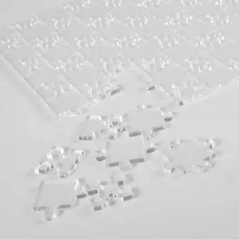 49/121/200/234/300 шт./набор прозрачных акриловых головоломок невыполнимая задача сложная игра-головоломка обучающая игрушка для детей подростков A