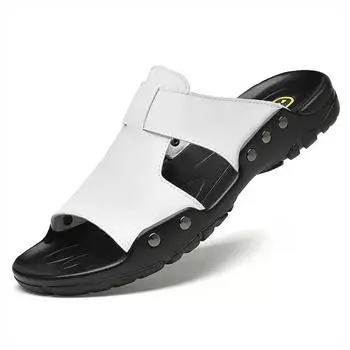 49-50 Size 37 Sandals For Water Slippers Demi-season Sneakers Shoes Beach Flip Flops Men Sports Trendy Models Beskete 37