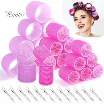 49 шт./компл. бигуди для волос с заколками для волос, расческа 4 размера, длинные, средние, короткие, щипцы для завивки волос, сделай сам, для женщин, без нагрева, инструменты для укладки волос, щипцы для завивки, подарок на день рождения чёрный