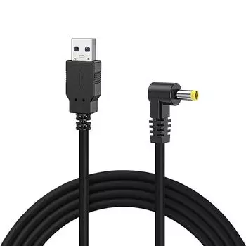 4.0*1.7USB - DC-L тип DC кабель для зарядки (Внешний диаметр разъема постоянного тока: 4,0 мм/Внутренний диаметр: 1,7 мм) Совместимо с PSP, Panasonic Portable Navi Gorilla,