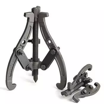 4 100 мм 3-захватный съемник подшипников, многофункциональный набор съемников для шестерни/ступицы, реверсивный экстрактор для снятия шкива маховика CHINA