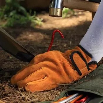 4/10 шт., алюминиевые колышки для палатки, шестигранный стержень, легкие наземные колья, гвозди с крючком, колья для кемпинга, походной палатки 4pcs красный