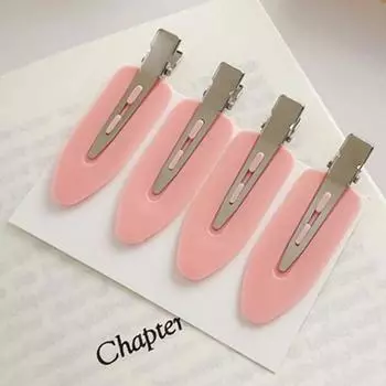 4/10 шт./набор Базовые заколки для волос без заломов для женщин и девушек, для укладки волос, макияжа, без заломов, заколки-невидимки, заколки-бабочки, модные аксессуары для волос