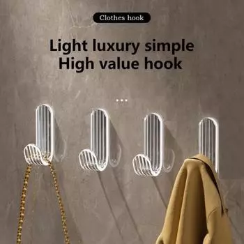 4/10 шт. Прозрачные отличные водонепроницаемые самоклеящиеся крючки для хранения на стене крючки для хранения на стене 4pcs