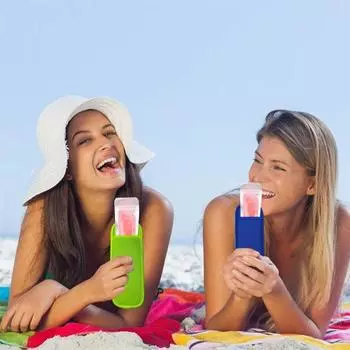 4/10 шт. рукава для мороженого для детей, силиконовый чехол для мороженого без капель, многоразовая защита для мороженого 4pcs