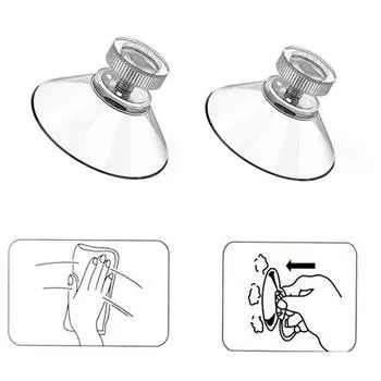4/10 шт. с присоской-винтом с накатанной головкой, металлической гайкой, шпилькой, резьбой, для ванной комнаты, для окон, стеклянной стены, крепления для мебели, держатели знаков
