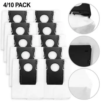 4/10 шт. Тканевые пылесборники для Midea W20 / W20 Pro для Eureka J20 Робот-пылесос Пылесборники Бытовые чистящие средства