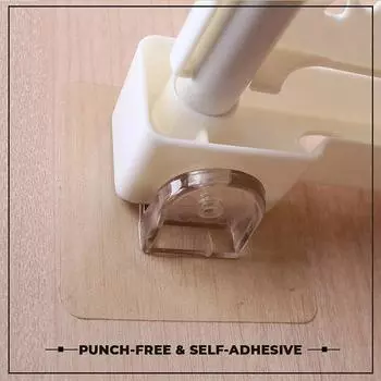 4/12/20pcs Adhesive Shelf Brackets Punch Free Shelf Support Pegs For Shelves Kitchen Cabinet Book Closet Clapboard Layer