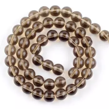 4-12 мм натуральный камень ювелирные изделия разделители свободные бусины подвески коричневый кристалл поделки своими руками для ожерелья браслет 4MM about 90-100Pcs