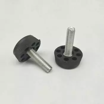 4-12 шт. M5.7 M7.7 M8 Винтовые коврики для ножек стульев Регулируемые коврики для ног Мебельные винты для ножек столов Противоскользящие накладки для ног 4PCcs