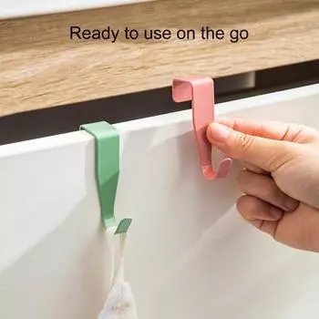 4/16 шт. дверные крючки, высокопрочные, выдерживают большую нагрузку, гладкие, противоскользящие, без ударов, крючки для одежды, крючки для одежды, дверные крючки для кухонного шкафа 4pcs белый