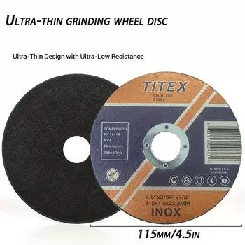 4-1/2 дюйма 115 мм диск для резки металла смоляной шлифовальный круг диск для нержавеющей стали железный угловой шлифовальный станок режущий дисковый пильный диск 5 pcs