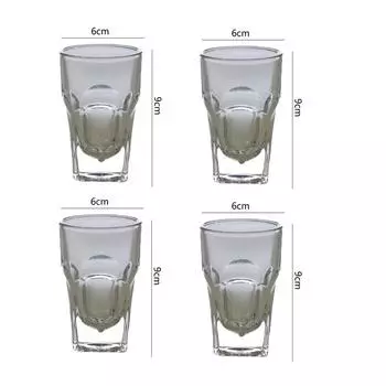 4,1 унции 120 мл Роскошный стакан для спиртных напитков Иностранный бокал для вина Персонализированный высококачественный стакан для байцзю Стеклянная барная посуда Изысканная стеклянная чашка 120ml