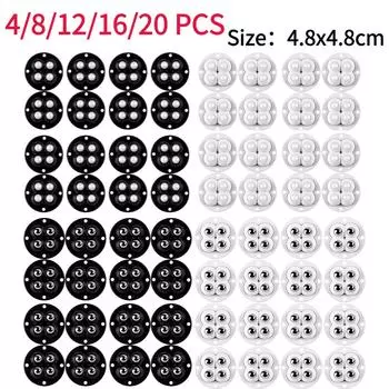 4-20Pcs Self Adhesive Caster Swivel Wheels 360 Degree Free Rotation Pulley Rotating Wheels Accessories for Furniture Storage Box 4pcs