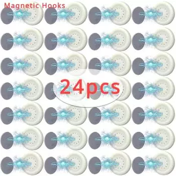 4/24 шт. Магнитный крючок для ключей, держатель, сильные магнитные крючки, настенная вешалка, подвешивание дома и украшения, защита от потери пульта дистанционного управления XXL