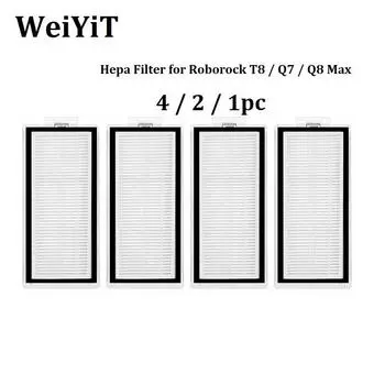 4/2/1 шт HEPA фильтр для Roborock T8 Q7 Q8 Max пылесос запчасти аксессуары для Xiaomi Roborock Q7 Filter-1pc