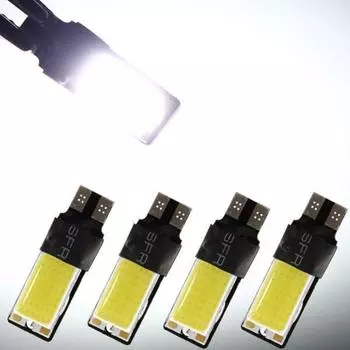 6/4/2/1 шт. T10 W5W 194 168 6 Вт светодиодный безошибочный COB Canbus номер клина боковой фонарь автомобильные фары лампа постоянного тока 12 В 1Pcs светло-синий