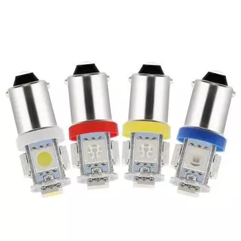 4/2 шт./1 шт. 5050 5smd T4W BA9s H6W супер яркий круглый 3D COB светодиодный чистый белый автомобильный номерной знак лампочка авто лампа маркер 1pc белый