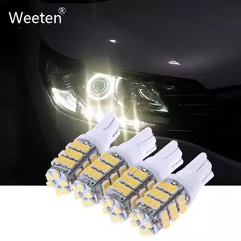 4/2 шт. автомобильный светодиод T10 1206 42SMD W5W показывает широкие ходовые огни 2Pcs/Set белый