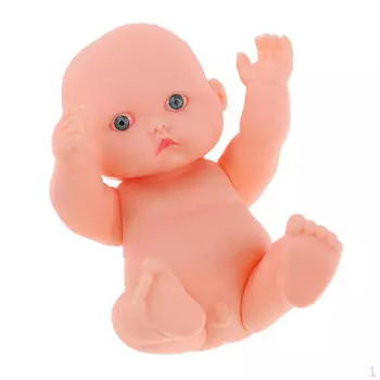 Реалистичная кукла для маленьких мальчиков, 11 см, виниловая модель для новорожденных, детская игрушка