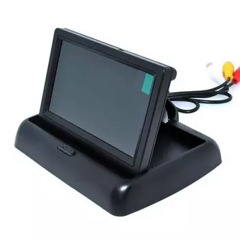 4,3-дюймовый автомобильный ЖК-складной дисплей высокой четкости цифровое изображение заднего вида