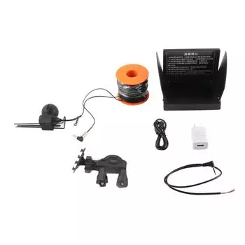 4.3-дюймовый видеоэхолот с высоким разрешением, портативная подводная камера для рыбалки IP67, водонепроницаемая для льда