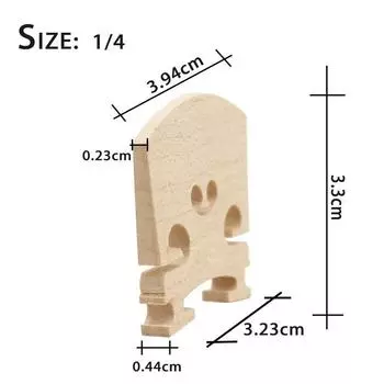 4/4-3/4-1/2-1/4-1/8 Размер Скрипичный мостик Скрипичные струны Подставка Инструменты Детали музыкальных инструментов 1/4