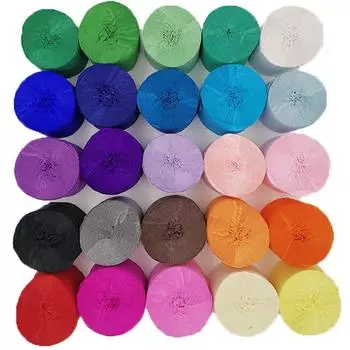 4,5*25 м крепированная бумага для оригами, сделай сам, рулон морщинистой бумаги для украшения свадебной вечеринки, упаковка цветов, подарки, упаковочный материал