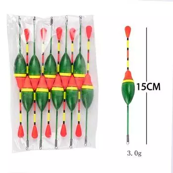 4.5/3/2.5/1.2/0.8/0.6 г Набор рыболовных поплавков Поплавки со световым стержнем Рыболовный поплавок Поплавок-палочка 3.0g