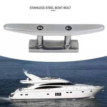 4 5 6 8 низкие плоские утки из нержавеющей стали 316 с 2 отверстиями, швартовные утки для морских лодок, палубных тросов, аксессуары для яхт