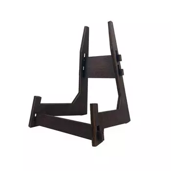 4.5/6/8inch Picture Frame Stand Wooden Book Display Stand Art Display Stand Picture Frame 4.5in