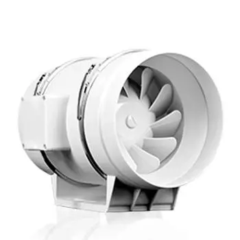 4/5/6-дюймовый вытяжной вентилятор для дома, бесшумный встроенный вентилятор для труб, вытяжная вентиляция для ванной комнаты, кухни, туалета, настенная очистка воздуха