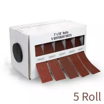 4/5/6 рулонов по 6 метров 25 мм наждачная бумага для сухого шлифования наждачные полоски эластичная наждачная бумага полировальная обертка салфетка для диспенсера