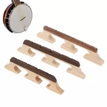 4/5/6 струнный стандартный банджо-бридж из клена и черного дерева 5 Strings