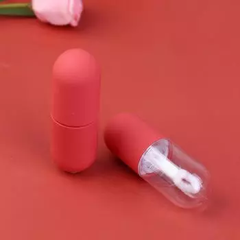 4,5 мл пустые тюбики для блеска для губ PE, пластиковый мини-образец, косметический контейнер прозрачный