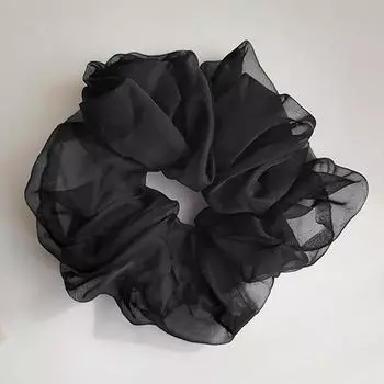 4/5 шт. Модные шифоновые резинки для волос для женщин, корейский шелк, эластичные резинки для волос, держатель для хвостика, головной убор, аксессуары для волос