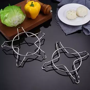 4/5 звездообразная ножка из нержавеющей стали для приготовления пельменей, фритюрница, скороварка, решетка, подставка для микроволновой печи, кухонные принадлежности