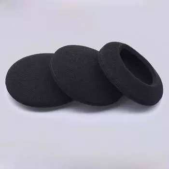 4.5CM Earphone Sponge Cover - Earmuff Cap for Earbuds, 45mm чёрный