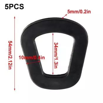 4/5x автомобильных резиновых уплотнений, прокладок для бензина, топливных бочек, запасных прокладок для канистр, канистры с бензином 5/10/20 л CHINA