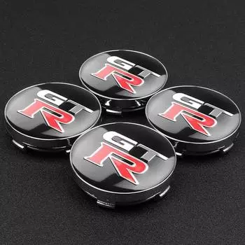 4 60 мм GTR логотип эмблема колпаки ступицы колеса автомобиля авто крышка ступицы колеса значок колпаки обод аксессуары NISMO