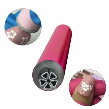 4/6/10/15 шт./компл. набор ручек для дизайна ногтей, набор для самостоятельного дизайна ногтей, портативные инструменты для штамповки ногтей для женщин и девочек, начинающих, маникюр, граффити, карандаш для штамповки ногтей 4pcs розы красного