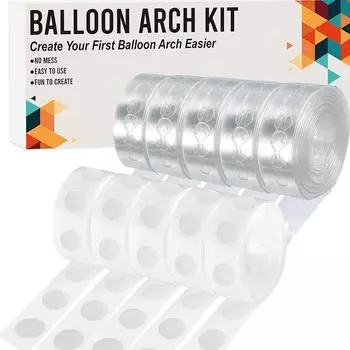 4/6/10 шт. DIY воздушный шар, украшающий гирлянду, полоску и клейкую ленту в горошек для изготовления украшений из воздушных шаров