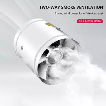 4/6/7/8 дюймовые металлические канальные вентиляторы с низким уровнем шума, высококачественные вытяжные вентиляторы, идеально подходящие для кухонь ресторанов, супермаркетов
