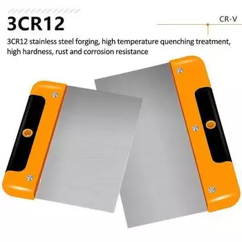 4/6/8/10-дюймовый шпатель из нержавеющей стали, инструмент для покраски, шпатель для шпатлевки обоев, скребок для отделки стен 4 inch