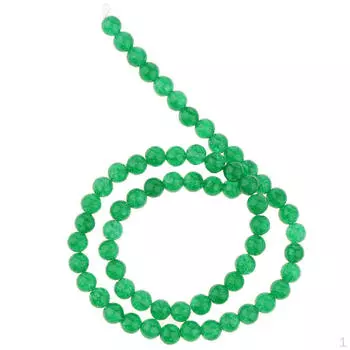 4/6/8/10 мм нефритовые бусины Крайстал для изготовления ювелирных изделий - 6 мм