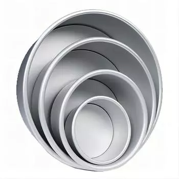 4/6/8/10inch Fixed Base Round Cake Pan Aluminum DIY Cakes Pastry Mould Cheesecake Mould Nonstick Cake Tin Kitchen Tools Round