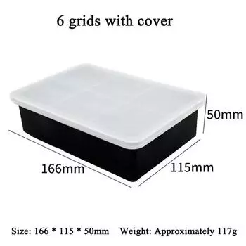 4/6/8/15 решеток Силиконовые формы для кубиков льда Сферические формы для льда Многоразовые формы для кубиков льда для виски Морозильник для коктейлей Самодельная барная утварь