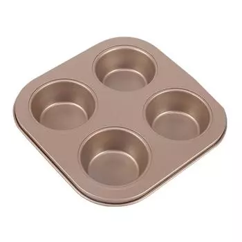 4/6/9/12 Cavity Muffin Dessert Tray DIY Mini Baking Molds Cupcake Baking Mould Bakeware Style 1