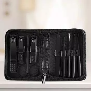 4/6/9 шт. маникюрный набор, профессиональные ножницы для ногтей, подарок, прочные антикоррозийные ножницы для ногтей, набор для мужчин, отца, мужа, бойфренда 4pcs