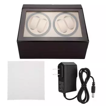 4+6 Деревянные наручные часы Механические часы с автоподзаводом Футляр Коробка